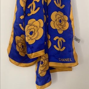 Vintage Silk Chanel Scarf